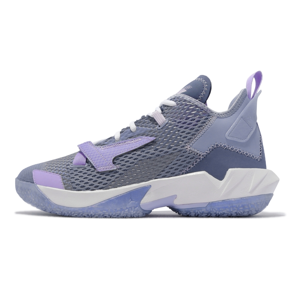 Nike 籃球鞋Why Not Zer0 4 PF 男鞋海外限定喬丹避震包覆明星款紫白