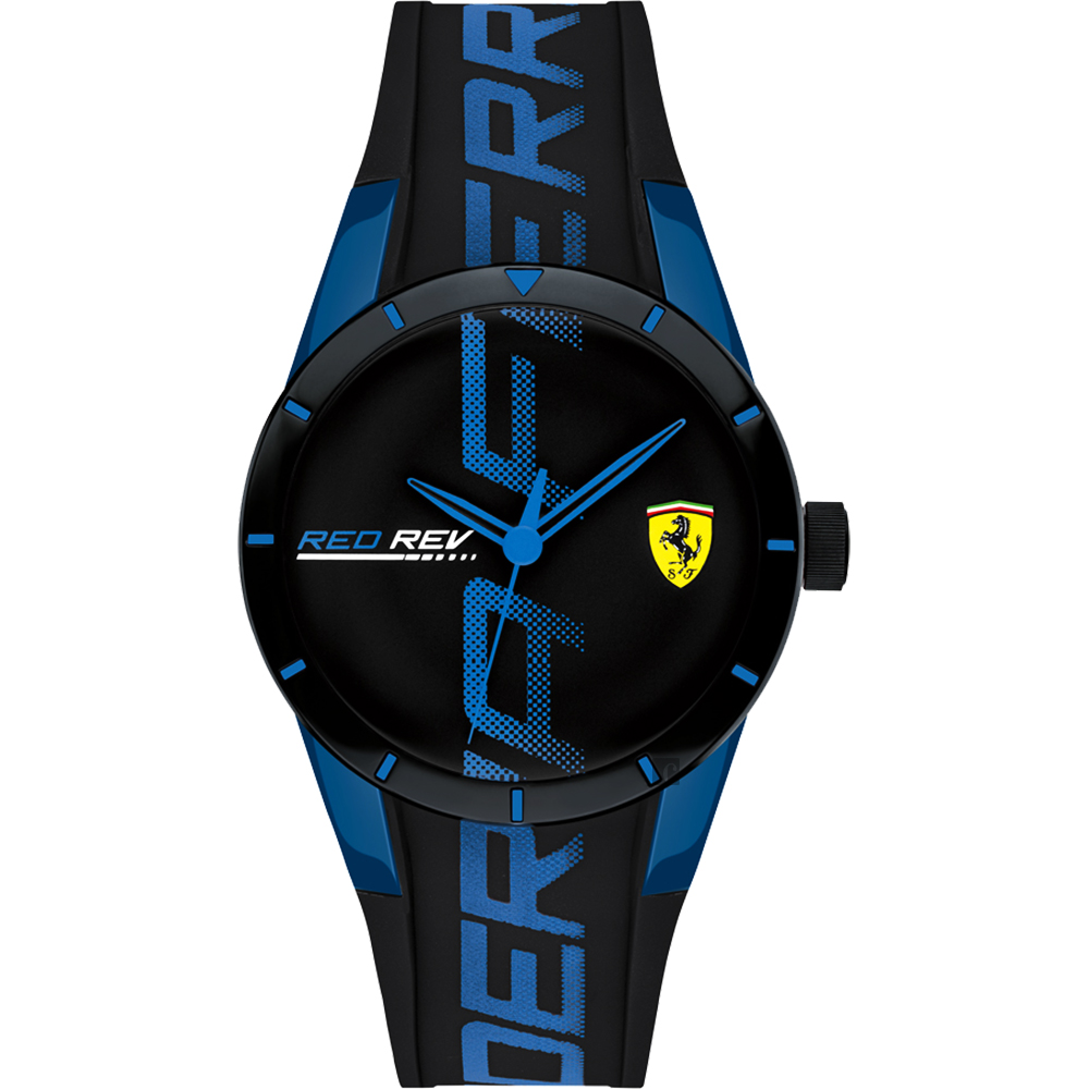 Scuderia Ferrari 法拉利 Red Red 手錶-藍/38mm