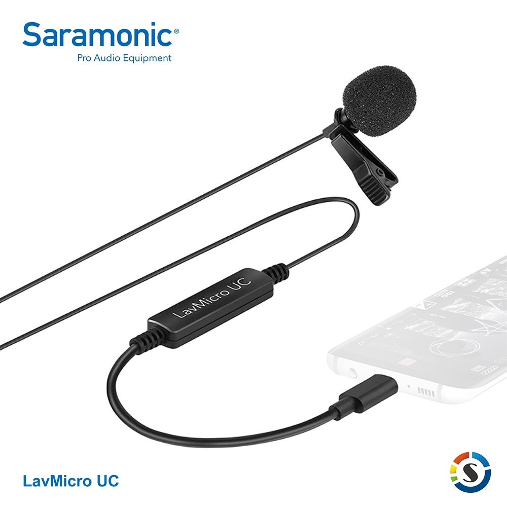 Saramonic楓笛 LavMicro UC 手機專用麥克風(Type-C接頭)