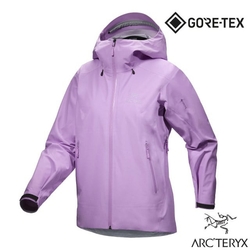 【ARCTERYX 始祖鳥】女 Beta LT Gore-Tex 防風防水透氣連帽外套.夾克_X000006716 波光紫