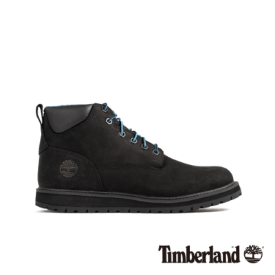 Timberland 男款黑色磨砂革休閒靴|A28CF