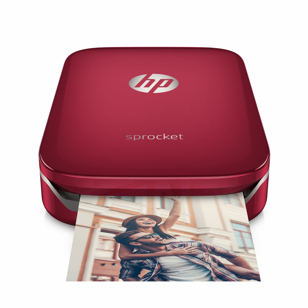 HP Sprocket Plus  迷你相片印表機 (豔夏紅)