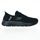 SKECHERS 男鞋 健走鞋 假鞋帶 瞬穿舒適 泡棉鞋墊 GO WALK FLEX 216496BBK product thumbnail 1