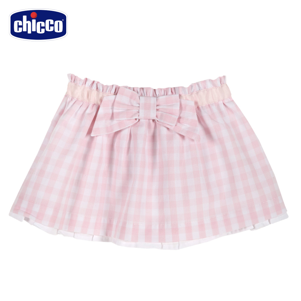 chicco-蜜粉格-蜜粉格-格紋短裙