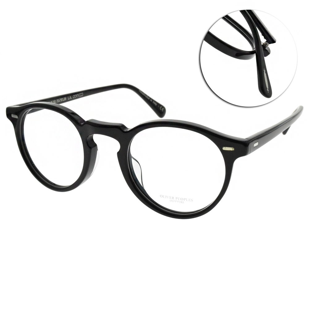 OLIVER PEOPLES 光學眼鏡Gregory Peck 圓框款/黑#OV5186A 1005 | 一般