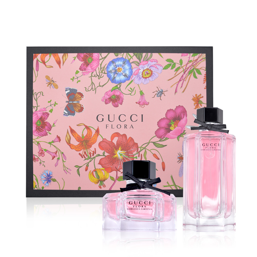 Gucci 華麗梔子花女性淡香水禮盒 100ml 30ml 香水 Yahoo奇摩購物中心