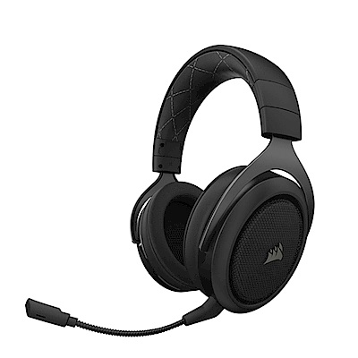 Corsair 海盜船 HS70 Surround Gaming 無線電競耳麥《黑》