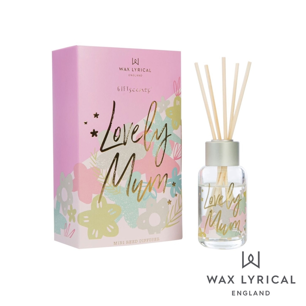 英國 Wax Lyrical Giftscents 禮品話語系列 室內擴香瓶-Lovely Mum 40ml