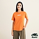 Roots 女裝- ROOTS BOX LOGO短袖T恤-焦糖橘 product thumbnail 1