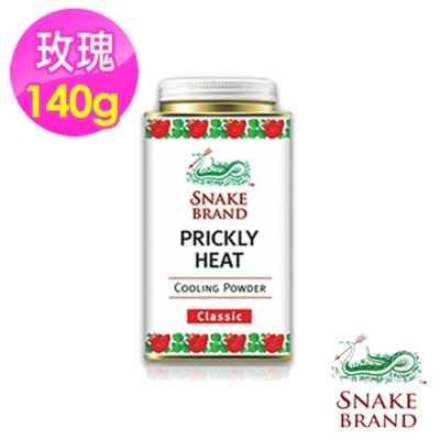 泰國【SnakeBrand蛇牌】爽身痱子粉140g-紅色玫瑰