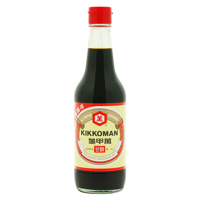 (任選)龜甲萬 甘醇醬油(500ml)