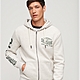 SUPERDRY 男裝 長連帽外套 Athletic Coll 灰 product thumbnail 1
