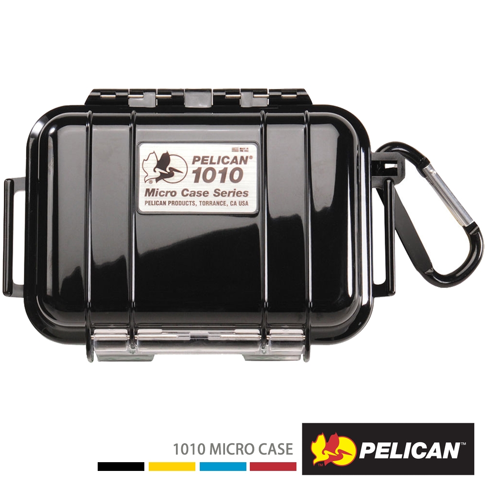 美國 PELICAN 1010 Micro Case 微型防水氣密箱-(黑)