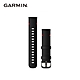 GARMIN Quick Release 22mm 黑色皮革錶帶暨深灰色錶扣 product thumbnail 1