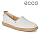 ECCO CREPETRAY W 蜜糖牛奶粉嫩懶人鞋 女-白 product thumbnail 1