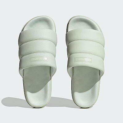 Adidas Adilette Essential W [IG7150] 女 涼拖鞋 運動 休閒 三葉草 夏日 淺綠