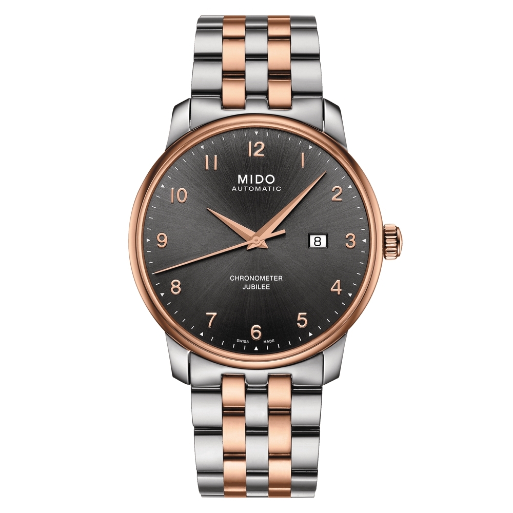 MIDO美度 官方授權經銷商M3 BARONCELLI永恆系列 天文台認證機械腕錶 42mm/ M0376082206200