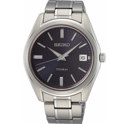 SEIKO 精工 CS 經典簡約鈦金屬腕錶(6N52-00B0V)SUR373P1__SK043