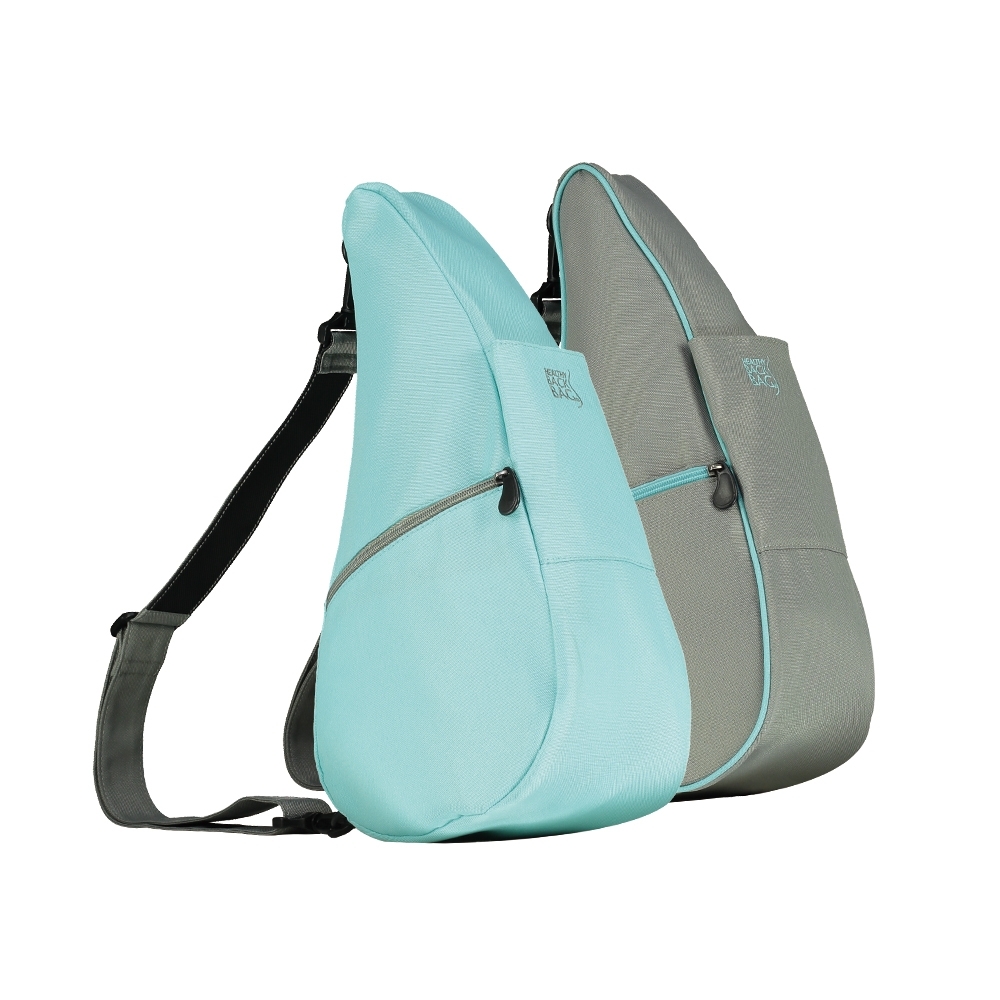Healthy Back Bag 雙面水滴單肩側背包-S 雪藍