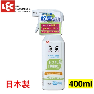 日本LEC 激落倍半碳酸鈉電解水400ml