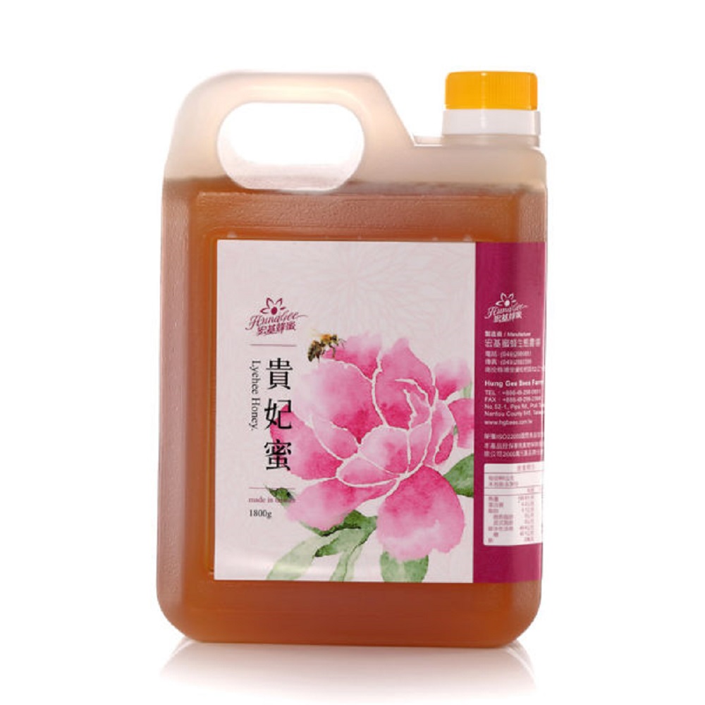 宏基‧荔枝蜜(貴妃蜜)(1800g/桶)