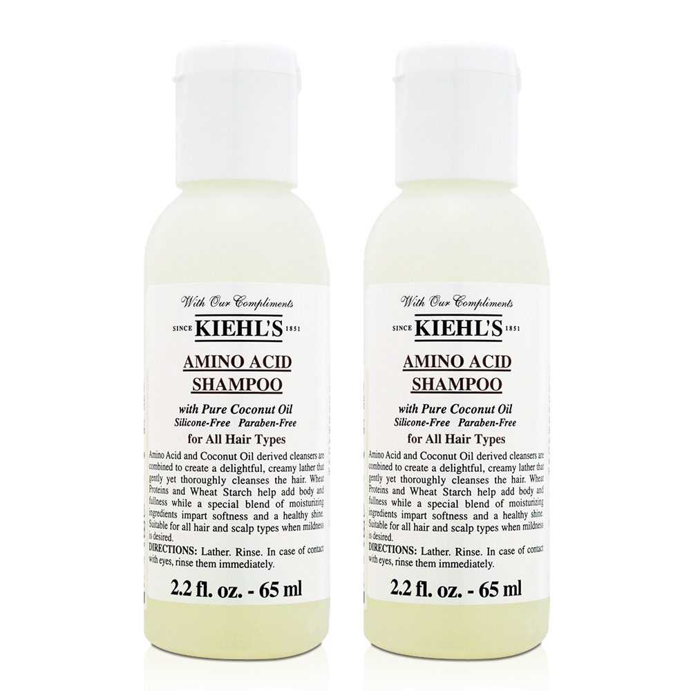 【即期品】KIEHLS契爾氏 氨基酸洗髮精65ml*2入 (效期至2024/10)