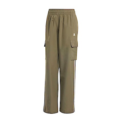 Adidas 3s Cargo Pants IX5964 女 長褲 工裝 寬鬆 運動 休閒 工作風 三葉草 軍綠