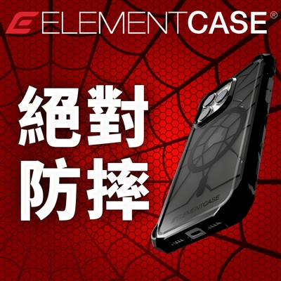 美國 Element Case Special Ops iPhone 14 特種行動軍規防摔殼MagSafe版 - 透黑