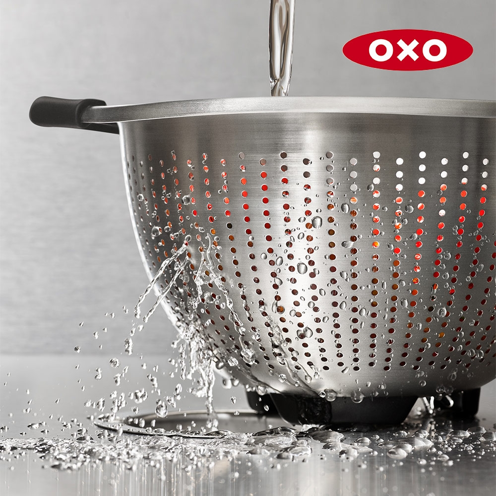 美國OXO 不鏽鋼瀝水籃