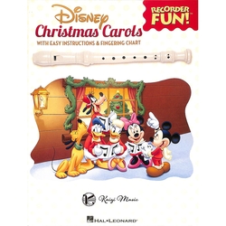 有趣的直笛系列迪士尼聖誕頌歌直笛樂譜Recorder Fun! Disney Christmas Carols