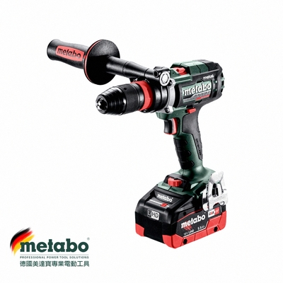 METABO 美達寶 18V鋰電無刷金屬脈衝三速電鑽 雙5.5電池 BS 18 LTX-3 BL Q I METAL