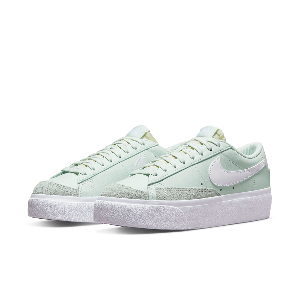 NIKE 運動鞋 休閒鞋 女鞋 綠 DJ0292300  W BLAZER LOW PLATFORM