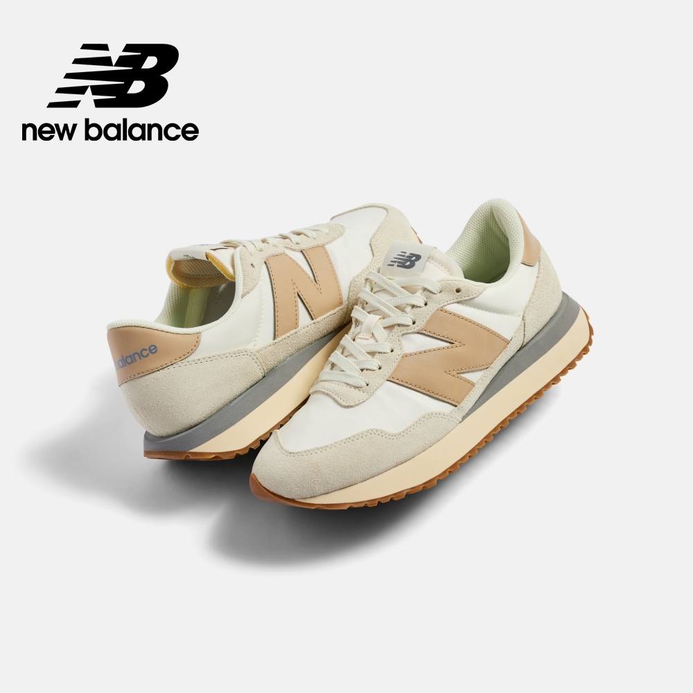 New Balance]復古鞋_中性_杏白棕_MS237CJ-D楦| 休閒鞋| Yahoo奇摩購物中心