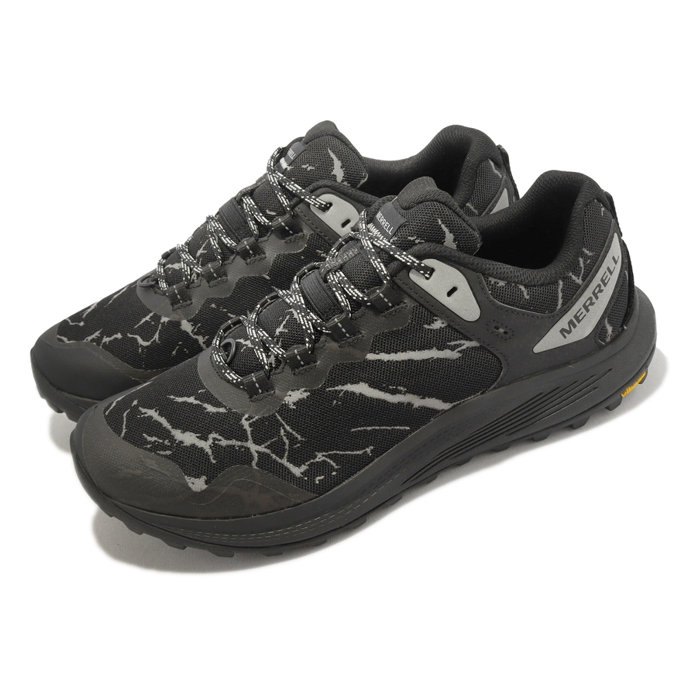 Merrell 越野跑鞋 Nova 3 Reflective 男鞋 黑 Vibram 黃金大底 戶外 ML067573