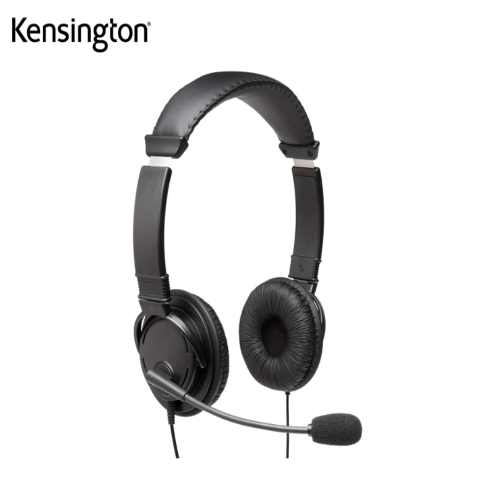 【Kensington】USB-A Hi-Fi Headphones with Mic頭戴式通訊耳機