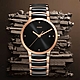 RADO 雷達表 官方授權R01 Centrix晶萃真鑽石英腕錶 黑陶瓷玫瑰金標款38㎜ (R30554712) product thumbnail 2
