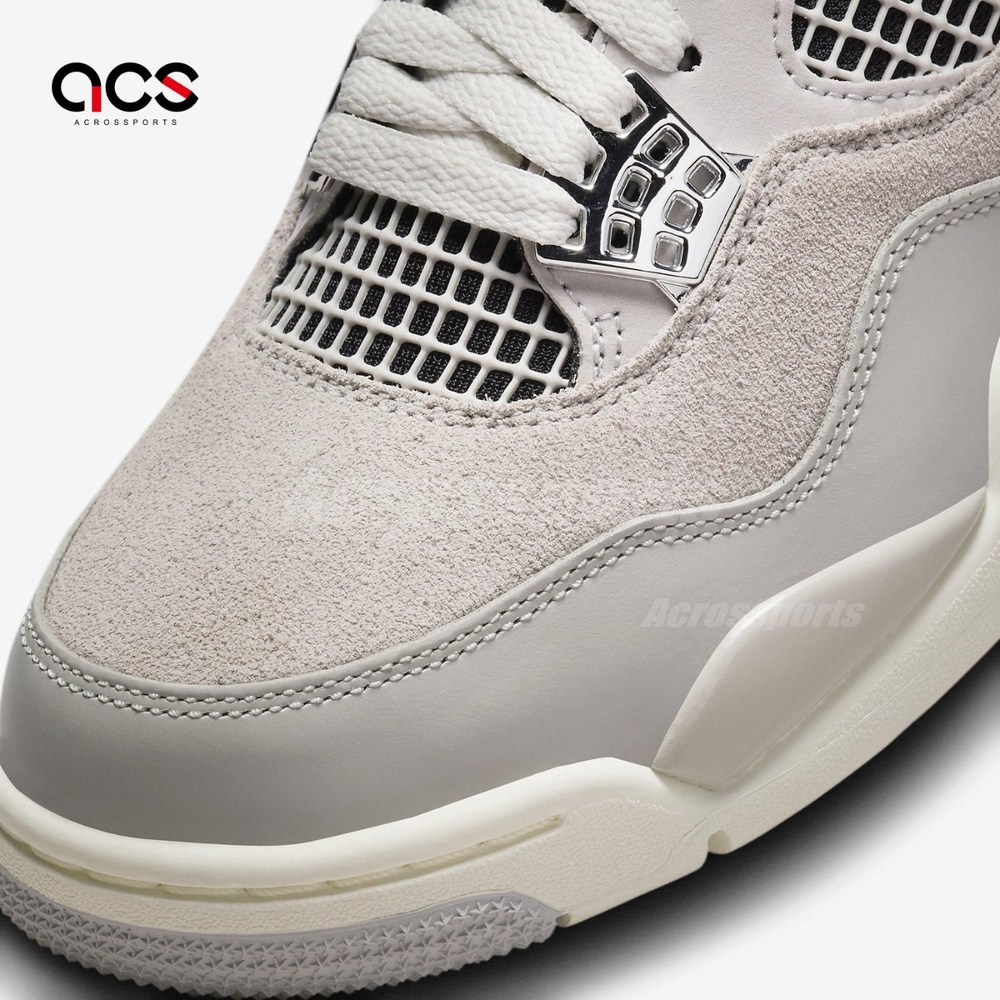 Nike Wmns Air Jordan 4 Retro 女鞋男鞋灰銀4代Frozen Moments AQ9129