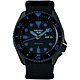 SEIKO 精工5號 SPORTS 系列 黑帆布機械腕錶 SRPD81K1/42mm product thumbnail 1