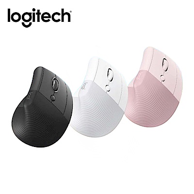 羅技 logitech Lift 人體工學垂直滑鼠(黑／白)