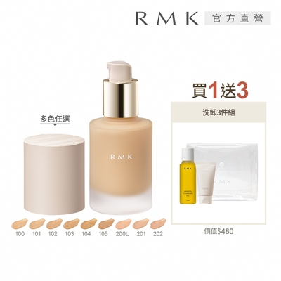 RMK 完美無瑕粉底液細緻素肌組(多色任選)(最短效期：2025/04)