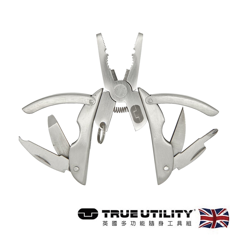 【TRUE UTILITY】英國多功能甲蟲造型刀鉗工具組SCARAB-吊卡版(TU204K)