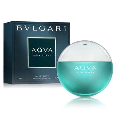 BVLGARI寶格麗 AQVA水能量男性淡香水50ml-專櫃公司貨