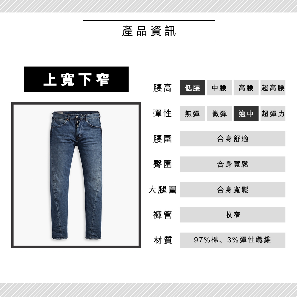 Levis 男款 上寬下窄 502 Taper 牛仔褲 LEJ 3D褲 | TAPER錐形褲/AB褲 | Yahoo奇摩購物中心