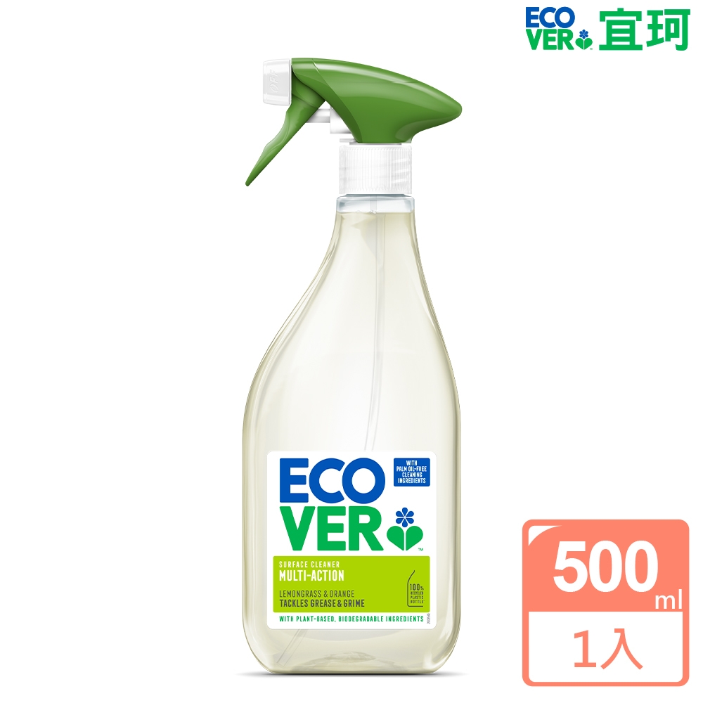 ECOVER宜珂 廚房及各式表面清潔噴劑 500ml