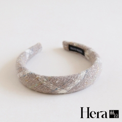 【Hera 赫拉】復古小香風格紋寬邊髮箍 H112022104