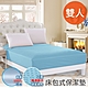 【CERES 席瑞絲】看護級100%防水透氣雙人床包式保潔墊/藍色(雙人床包/保潔床包)(B0604-M) product thumbnail 1