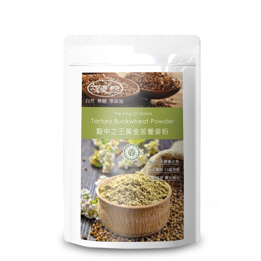 樸優樂活 穀中之王黃金苦蕎麥粉(500g/包)