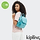 『猴子包』Kipling 質感湖水綠拉鍊掀蓋後背包-CITY PACK MINI product thumbnail 1