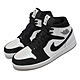 Nike Air Jordan 1代 Mid SE 鑽石 男鞋 喬丹 AJ1 Diamond Shorts 黑白 DH6933100 product thumbnail 1