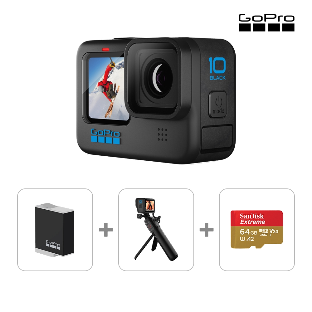 HERO10 Black Volta電量組| GoPro 運動攝影機| Yahoo奇摩購物中心